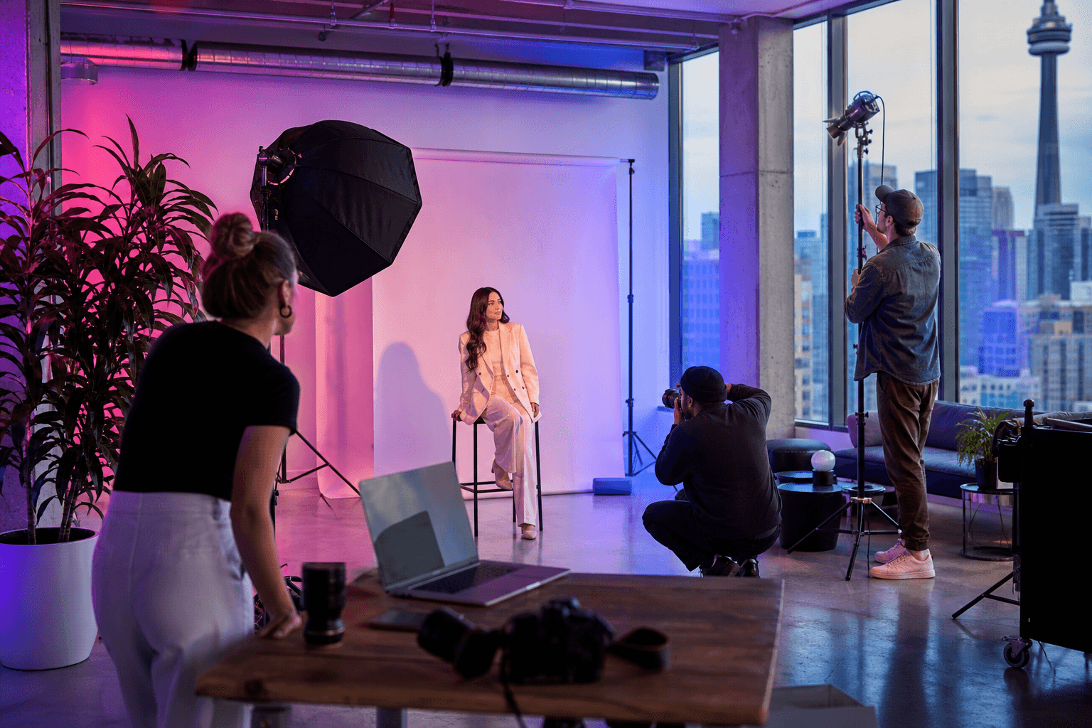 How to Set Up Your Brand Photography Session at a Toronto Studio