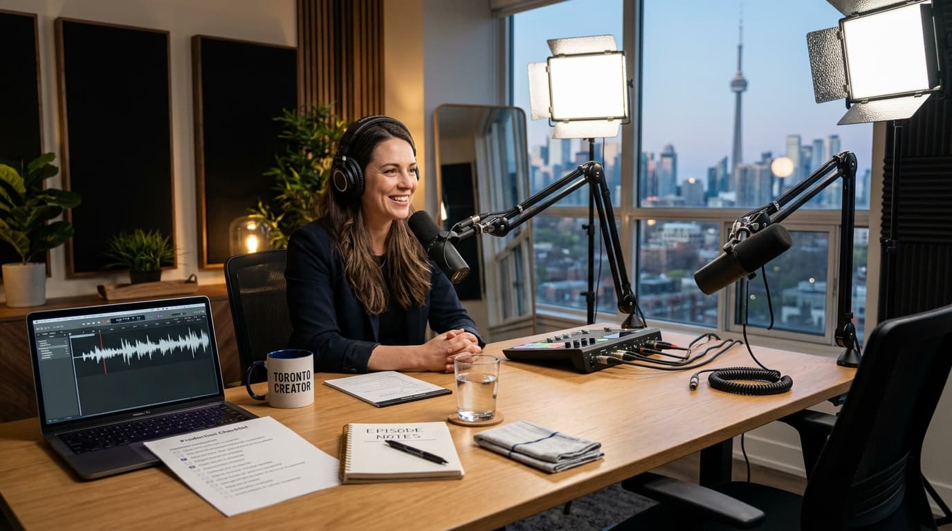 One Hour to a Clean Podcast Episode: What to Bring